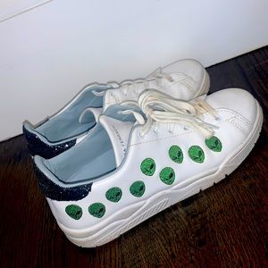 Chaira ferragni alien platform sneakers